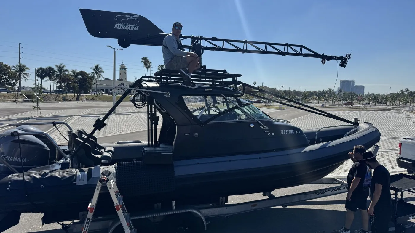 The Basilisk loaded on its trailer for mobilization to Tampa Bay